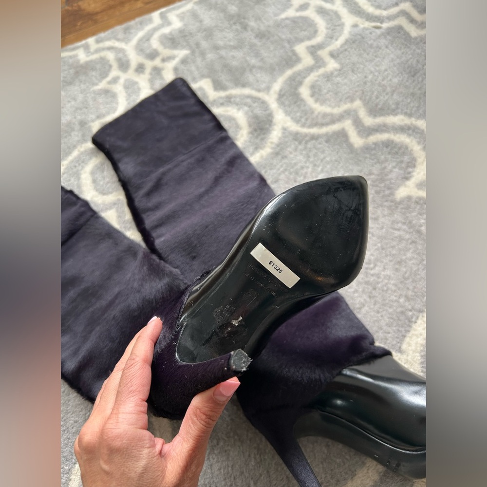 Pierre Hardy Black Heeled Boots - Picture 2 of 6